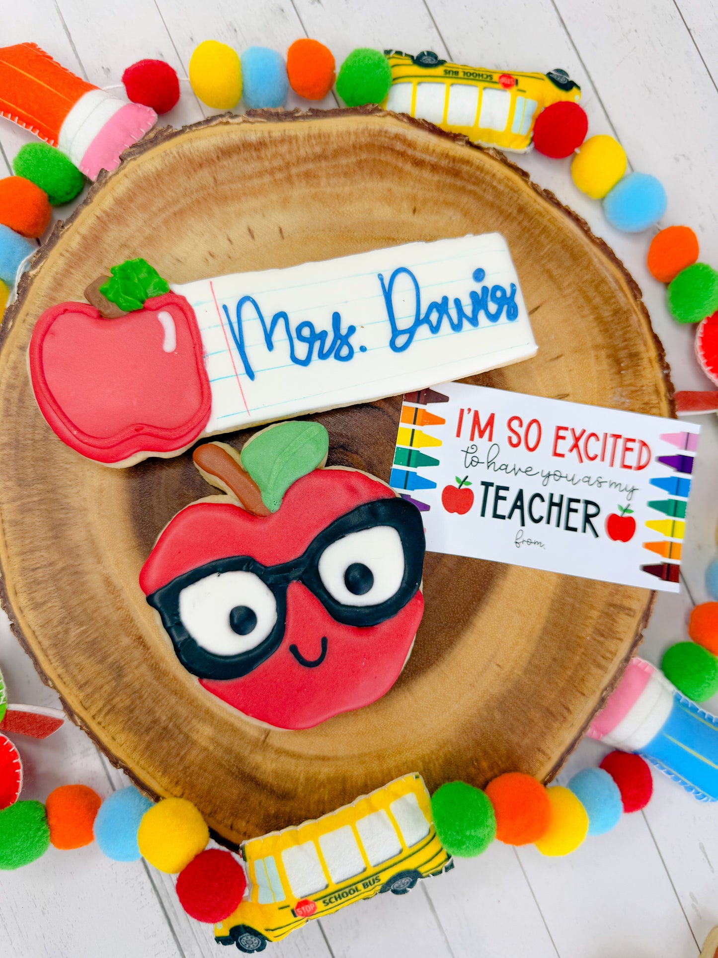 *BACK TO SCHOOL* Decorated Sugar Cookies