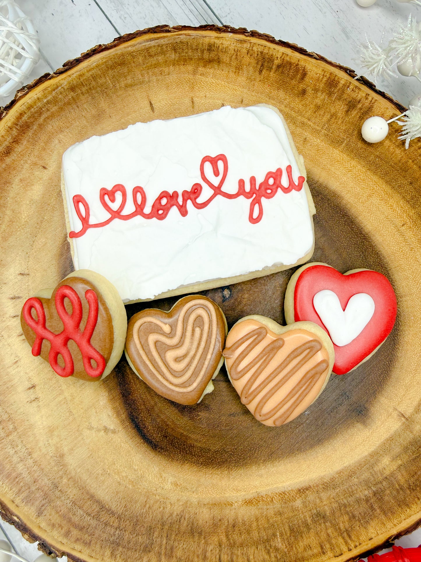 *VALENTINE* I Love You Cookie Chocolates Set