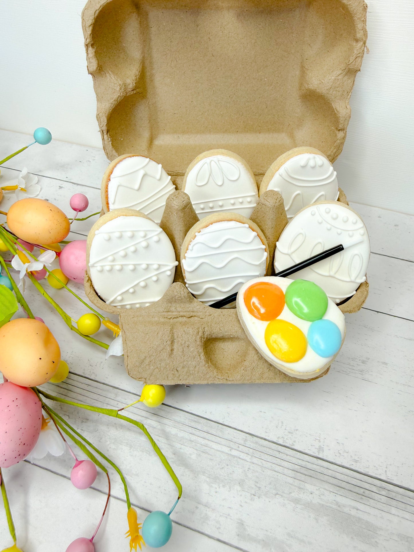 *EASTER* Paint Your Own Easter Egg Cookies