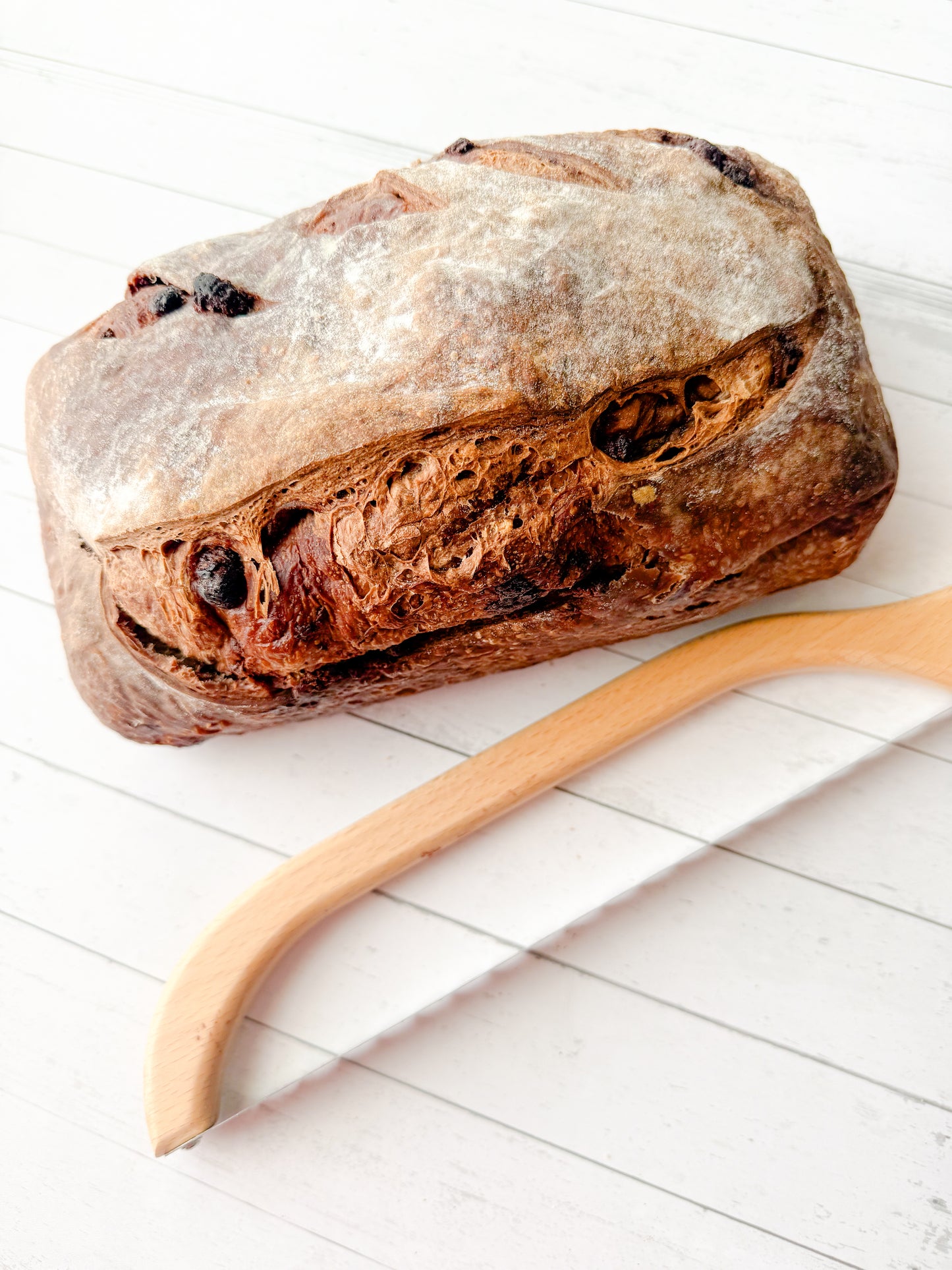 Double Chocolate Sourdough Loaf