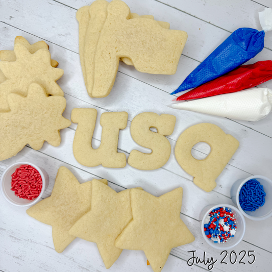 DIY Sugar Cookie Kits [Patriotic Themed for July]