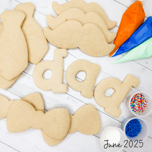 DIY Sugar Cookie Kits [Father's Day Themed for June]