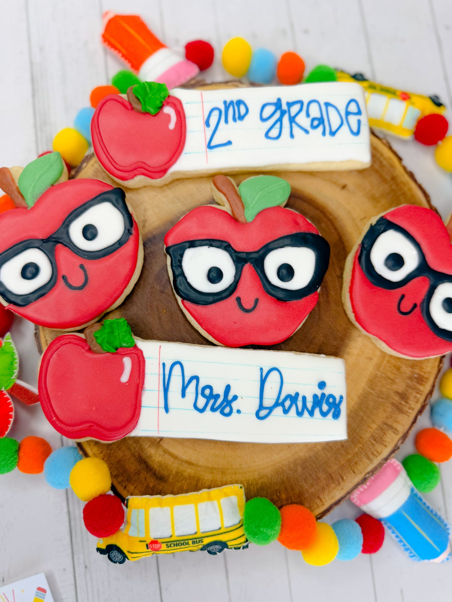 *BACK TO SCHOOL* Decorated Sugar Cookies