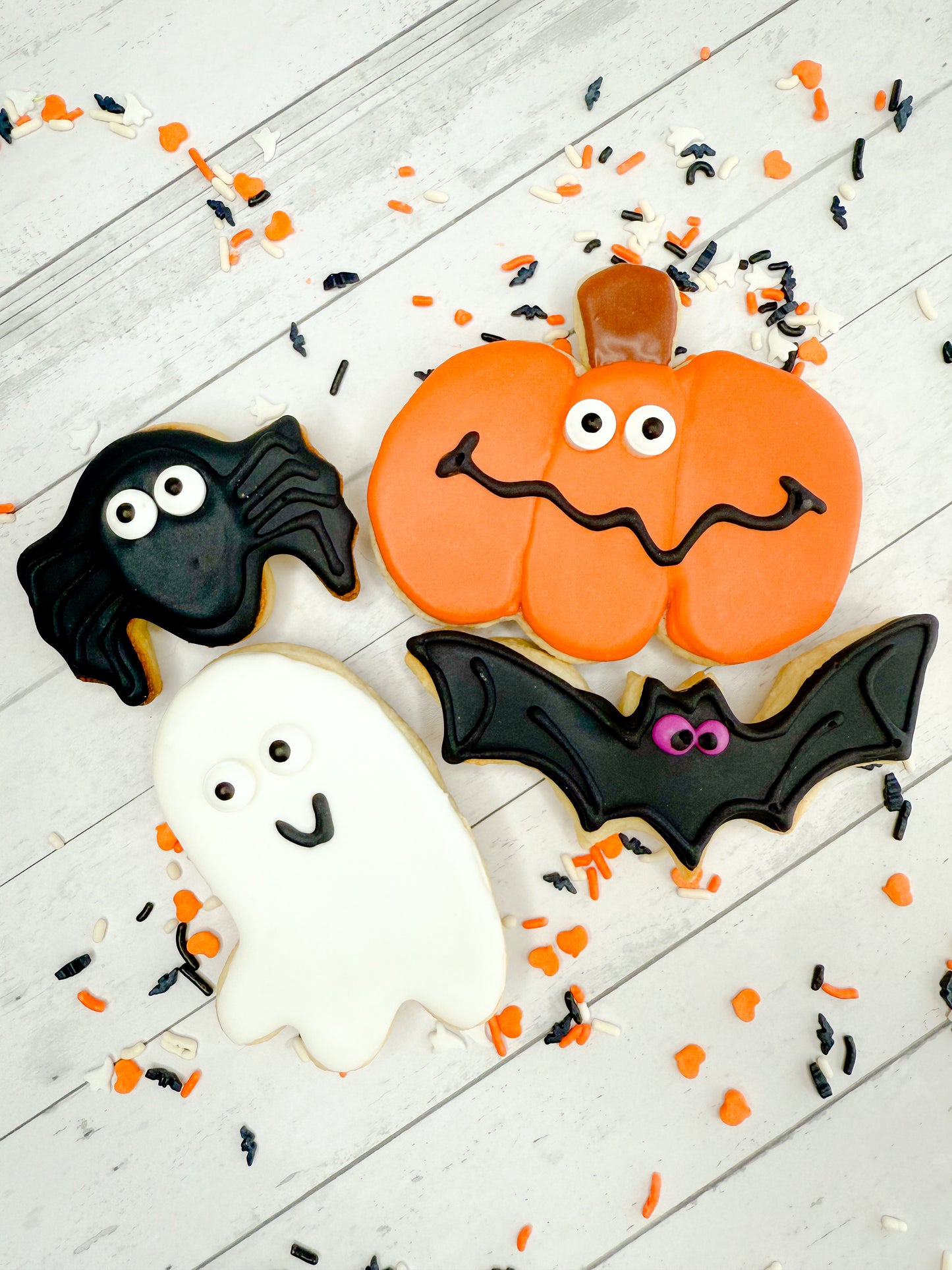 Halloween Decorated Sugar Cookies