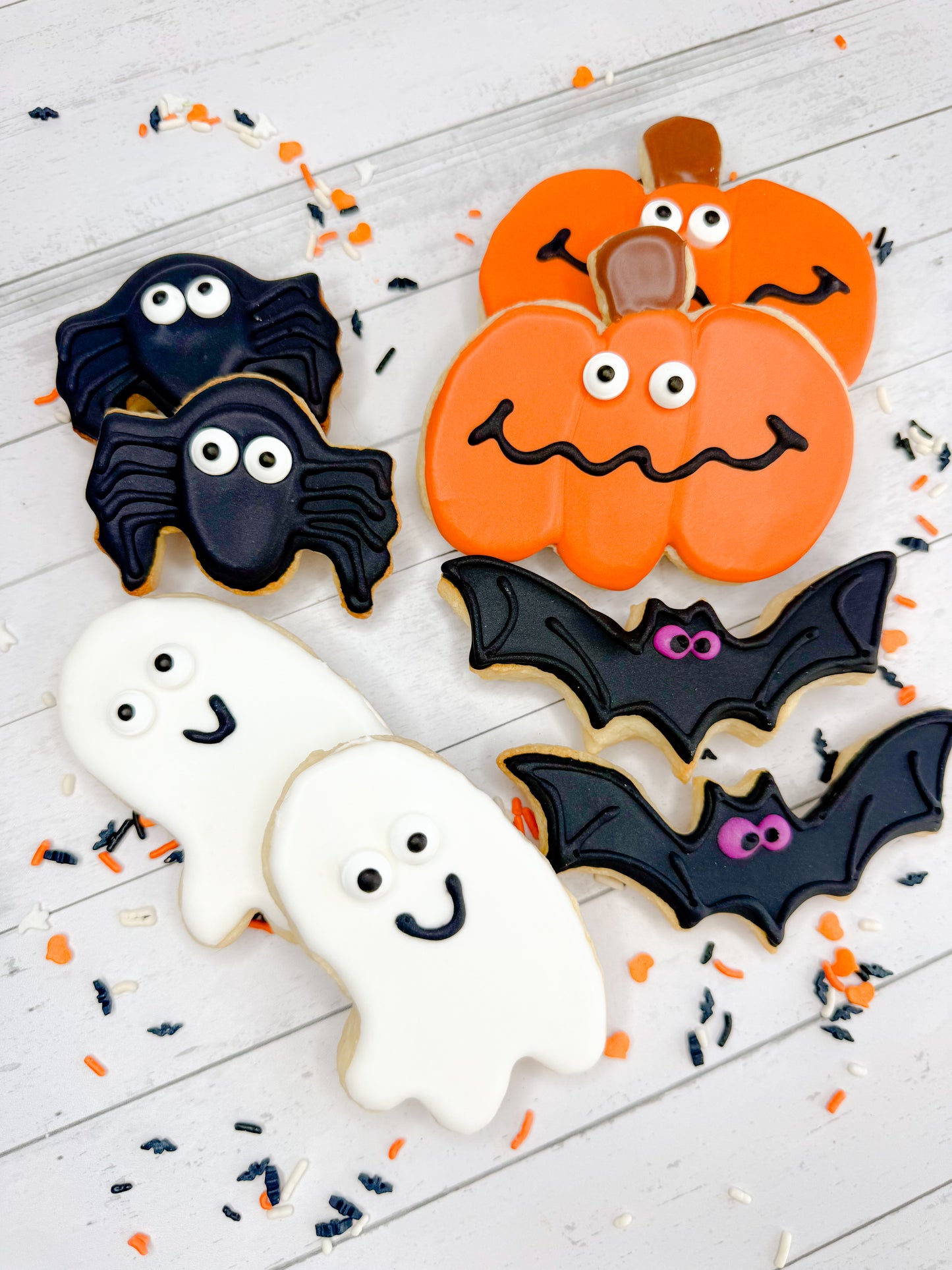 Halloween Decorated Sugar Cookies