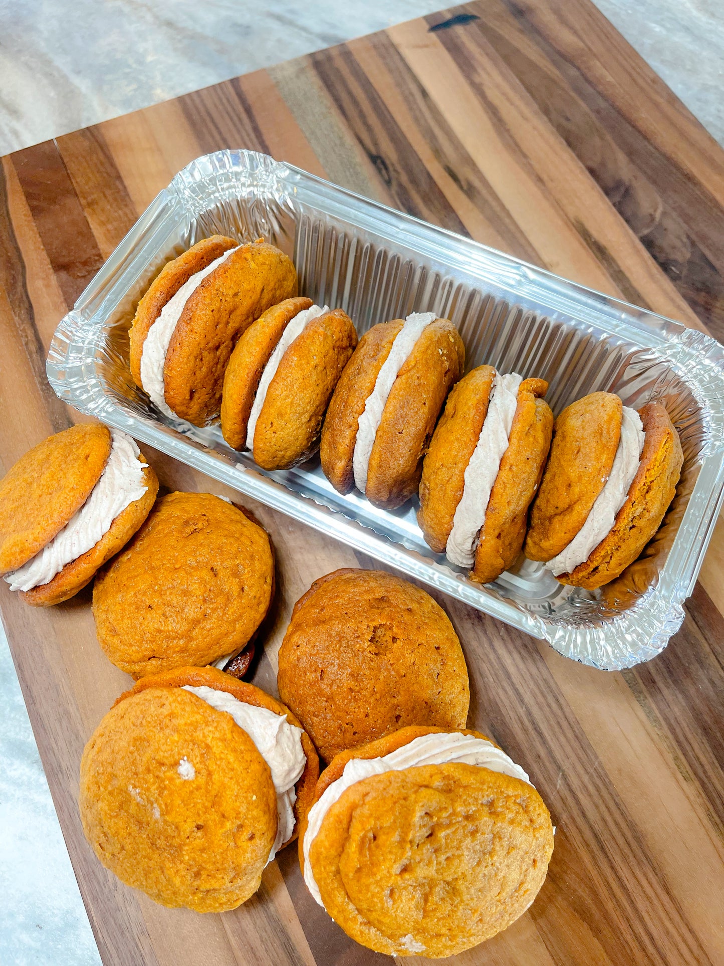 Sourdough Pumpkin Whoopie Pies